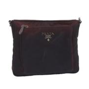 Pre-owned Nylon prada-bags Prada Vintage , Purple , Dames