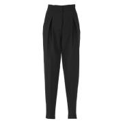 Zwarte Broek met Zakken Genny , Black , Dames