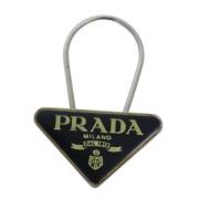 Pre-owned Metal key-holders Prada Vintage , Black , Dames