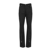 Zwarte katoenen jeans Aw24 Rick Owens , Black , Heren