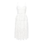 Midi-jurk Self Portrait , White , Dames