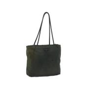 Pre-owned Nylon prada-bags Prada Vintage , Green , Dames