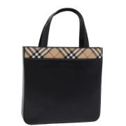 Pre-owned Nylon handbags Burberry Vintage , Black , Dames