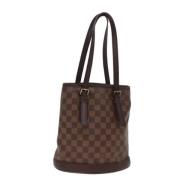 Pre-owned Canvas shoulder-bags Louis Vuitton Vintage , Brown , Dames