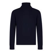 Blauwe Sweatshirt Aw24 Low Brand , Blue , Heren