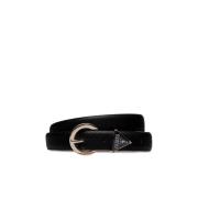 Noelle PU Leren Riem - Zwart Guess , Black , Dames