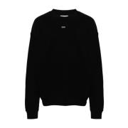 Zwarte Sweatshirt Aw24 Off White , Black , Heren