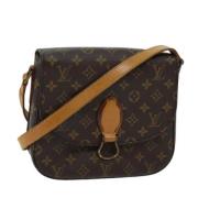 Pre-owned Canvas louis-vuitton-bags Louis Vuitton Vintage , Brown , Da...