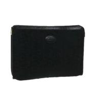 Pre-owned Canvas clutches Celine Vintage , Black , Dames