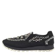 Pre-owned Canvas sneakers Prada Vintage , Black , Dames