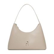 Beige Olympic Schoudertas Furla , Beige , Dames