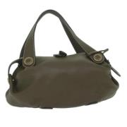 Pre-owned Leather shoulder-bags Loewe Pre-owned , Brown , Dames