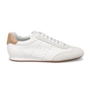 Witte Sneakers, Olympia Model, Lichtgewicht Hogan , White , Heren