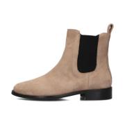 Taupe Suède Enkellaarzen Stijlvol Model Notre-v , Beige , Dames