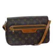 Pre-owned Canvas louis-vuitton-bags Louis Vuitton Vintage , Brown , Da...