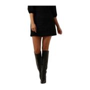 Chique Tweed Rok Aaiko , Black , Dames