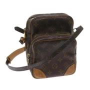 Pre-owned Canvas louis-vuitton-bags Louis Vuitton Vintage , Brown , Da...