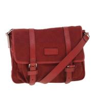 Pre-owned Nylon gucci-bags Gucci Vintage , Red , Dames