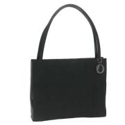 Pre-owned Nylon shoulder-bags Dior Vintage , Black , Dames