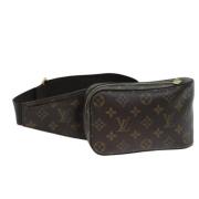 Pre-owned Canvas shoulder-bags Louis Vuitton Vintage , Brown , Dames