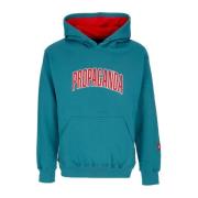 College Hoodie Petrol Propaganda , Blue , Heren