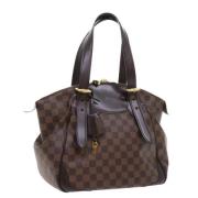 Pre-owned Canvas louis-vuitton-bags Louis Vuitton Vintage , Brown , Da...