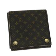 Pre-owned Canvas pouches Louis Vuitton Vintage , Brown , Dames