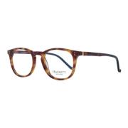 Bruine Acetaat Ronde Optische Monturen Blauw-Filter Hackett , Brown , ...