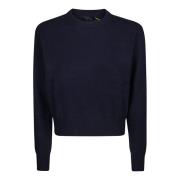 Ronde hals trui Ralph Lauren , Blue , Dames