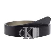 Stijlvolle Riem voor Mannen en Vrouwen Calvin Klein , Black , Dames