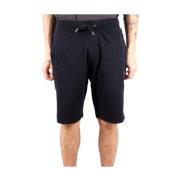 Zwarte Jersey Shorts - Rechte pasvorm Cerruti 1881 , Black , Heren