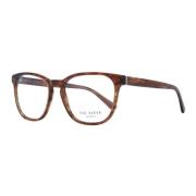 Bruine Vierkante Acetaat Optische Frames Ted Baker , Brown , Heren