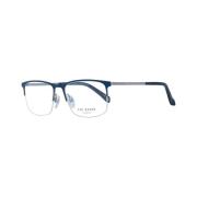 Blauwe Rechthoekige Optische Monturen Ted Baker , Blue , Heren