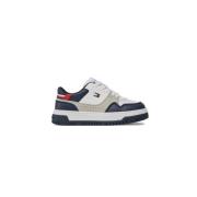 Kleurblok PU Leren Sneakers Tommy Hilfiger , Multicolor , Dames