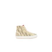 Canvas Caracas Platform Sneakers Carolina Herrera , Beige , Heren