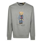 Beer Crewneck Sweatshirt Ralph Lauren , Gray , Heren