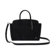 Stijlvolle Lifestyle tas in zwart Lacoste , Black , Dames