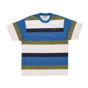 Gestreepte Tee Heavy Stone Wash T-shirt Carhartt Wip , Multicolor , He...