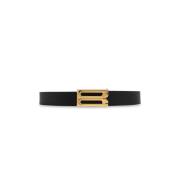 Leren riem Victoria Beckham , Black , Dames