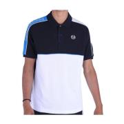 Zwarte Band Logo Polo Shirt Sergio Tacchini , Multicolor , Heren