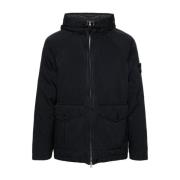 Blauwe Parka Jas voor Mannen Stone Island , Blue , Heren