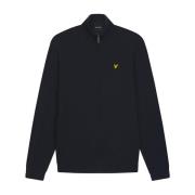 Rits Gebreide Trui Lyle & Scott , Blue , Heren