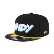 NBA ALT Pet - Zwart Patched Logo New Era , Black , Heren