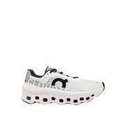 Cloud Monster Witte Polyester Sneakers On Running , White , Dames