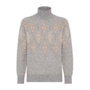 Grijze Sweatshirt Aw24 Herenmode Brunello Cucinelli , Gray , Heren