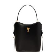 Paris Bucket Bag in Zwart Ami Paris , Black , Dames