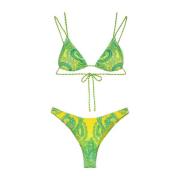 Bikini Triangolo E Slip Americano Sunrise F**k , Multicolor , Dames