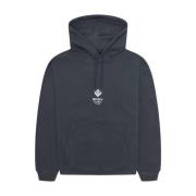 Globe Hoodie Woodbird , Blue , Heren