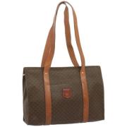 Pre-owned Leather celine-bags Celine Vintage , Brown , Dames