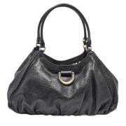 Pre-owned Leather gucci-bags Gucci Vintage , Black , Dames